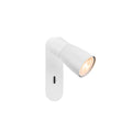 PURI 2.0 Dome, aplique de parede e teto, interruptor, retangular, 1x máx. 6 W GU10, branco