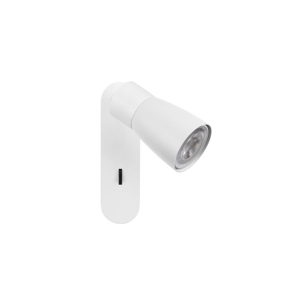 PURI 2.0 Dome, aplique de parede e teto, interruptor, retangular, 1x máx. 6 W GU10, branco