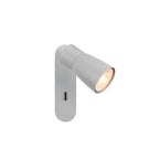 PURI 2.0 Dome, Aplique de parede e teto, Interruptor, retangular, 1x máx. 6 W GU10, cinzento