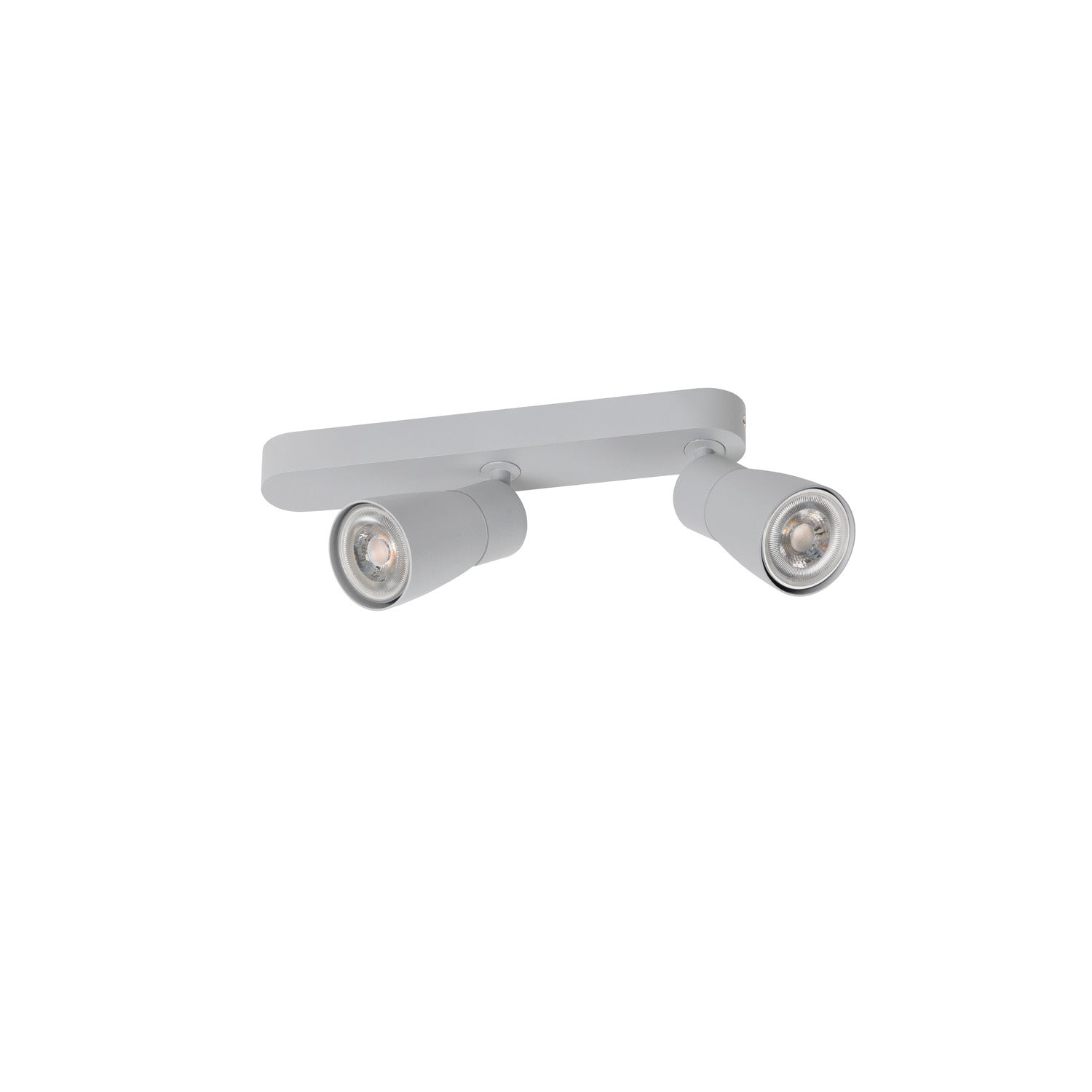 PURI 2.0 Dome, aplique de parede e teto, assimétrico, 2 x máx. 6 W GU10, cinzento