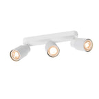 PURI 2.0 Tubo, aplique de parede e teto, longo, 3 x máx. 6 W GU10, branco