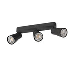 PURI 2.0 Dome, aplique de parede e teto, longo, 3 x máx. 6 W GU10, preto