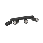 PURI 2.0 Tubo, aplique de parede e teto, longo, 4 x máx. 6 W GU10, preto