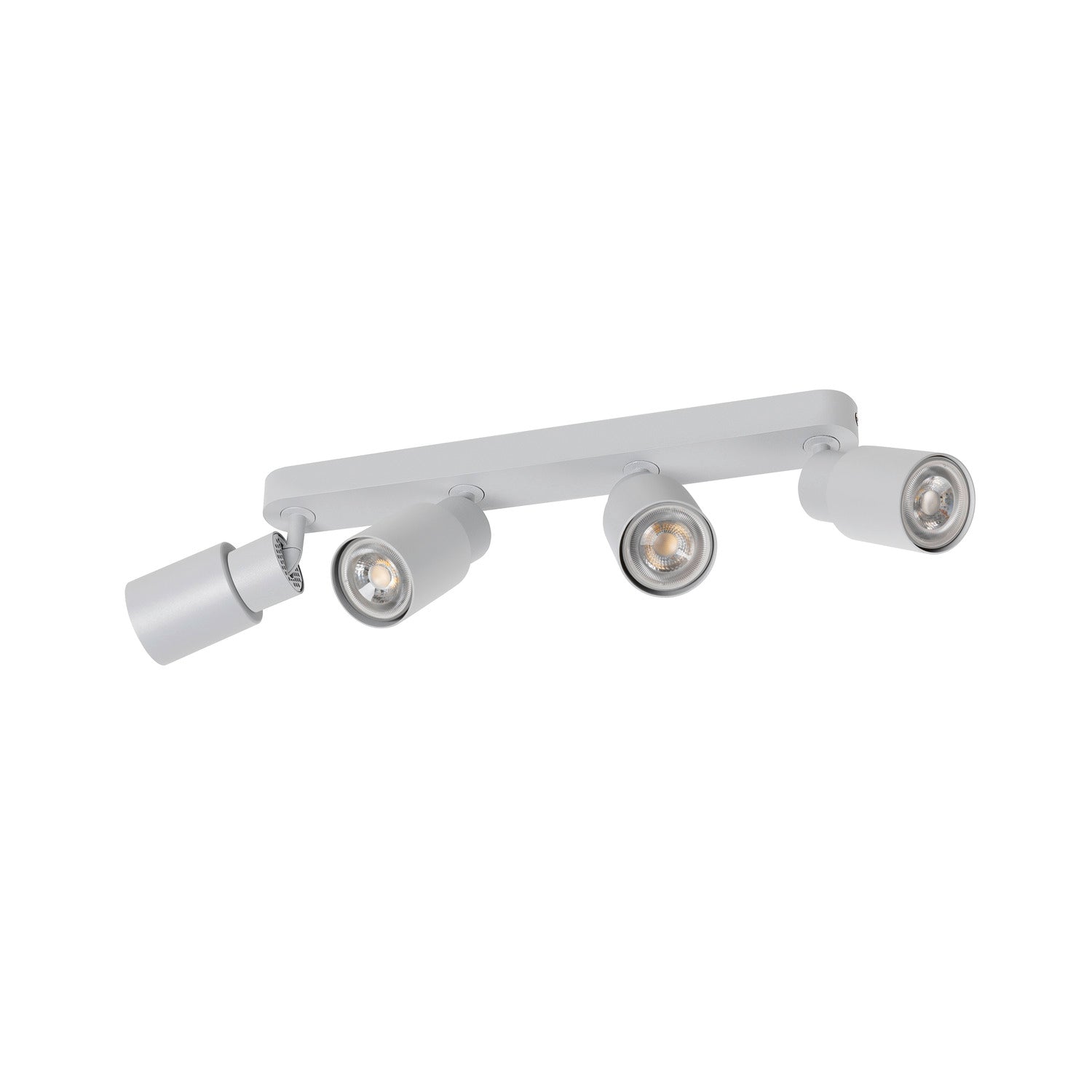 PURI 2.0 Tubo, aplique de parede e teto, longo, 4 x máx. 6 W GU10, cinza