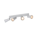 PURI 2.0 Cone, aplique de parede e teto, longo, 4 x máx. 6 W GU10, cinza