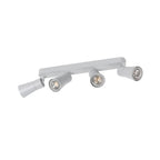 PURI 2.0 Cone, aplique de parede e teto, longo, 4 x máx. 6 W GU10, cinza