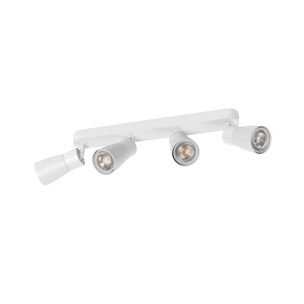 PURI 2.0 Dome, aplique de parede e teto, longo, 4 x máx. 6 W GU10, branco