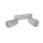 PURI 2.0 Tubo, aplique de parede e teto, longo, 2 x máx. 6 W GU10, cinzento