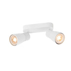 PURI 2.0 Dome, Aplique de Parede e Teto, longo, 2 x máx. 6 W GU10, branco