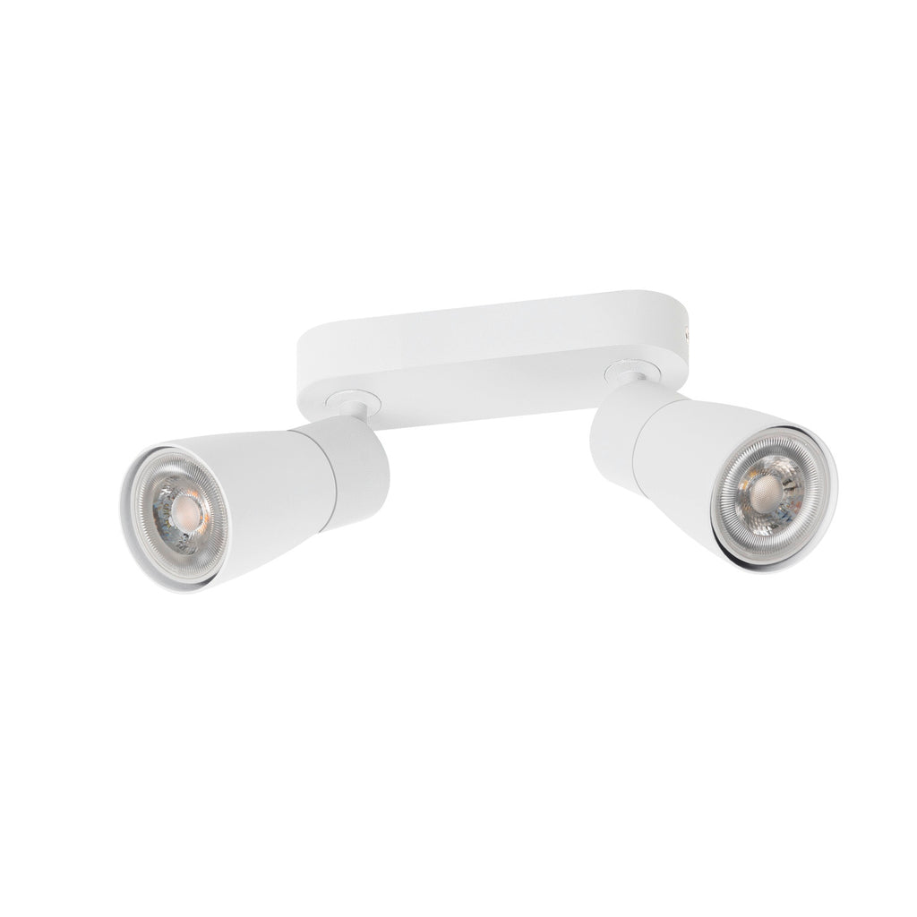 PURI 2.0 Dome, Aplique de Parede e Teto, longo, 2 x máx. 6 W GU10, branco