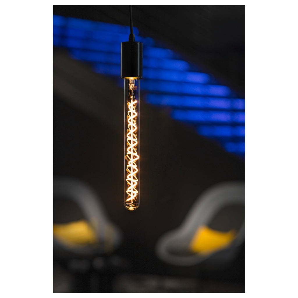 LEUCHTMITTEL - Tubo Flexível LED T300, LED, transparente, E27, PHASE, 9 W, 1900 K