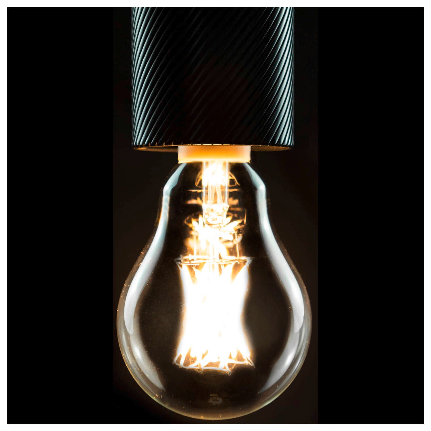 LEUCHTMITTEL - LED A60 Filamento Cruzado, lâmpada LED, GU10, PHASE, 6,5 W, 2700 K