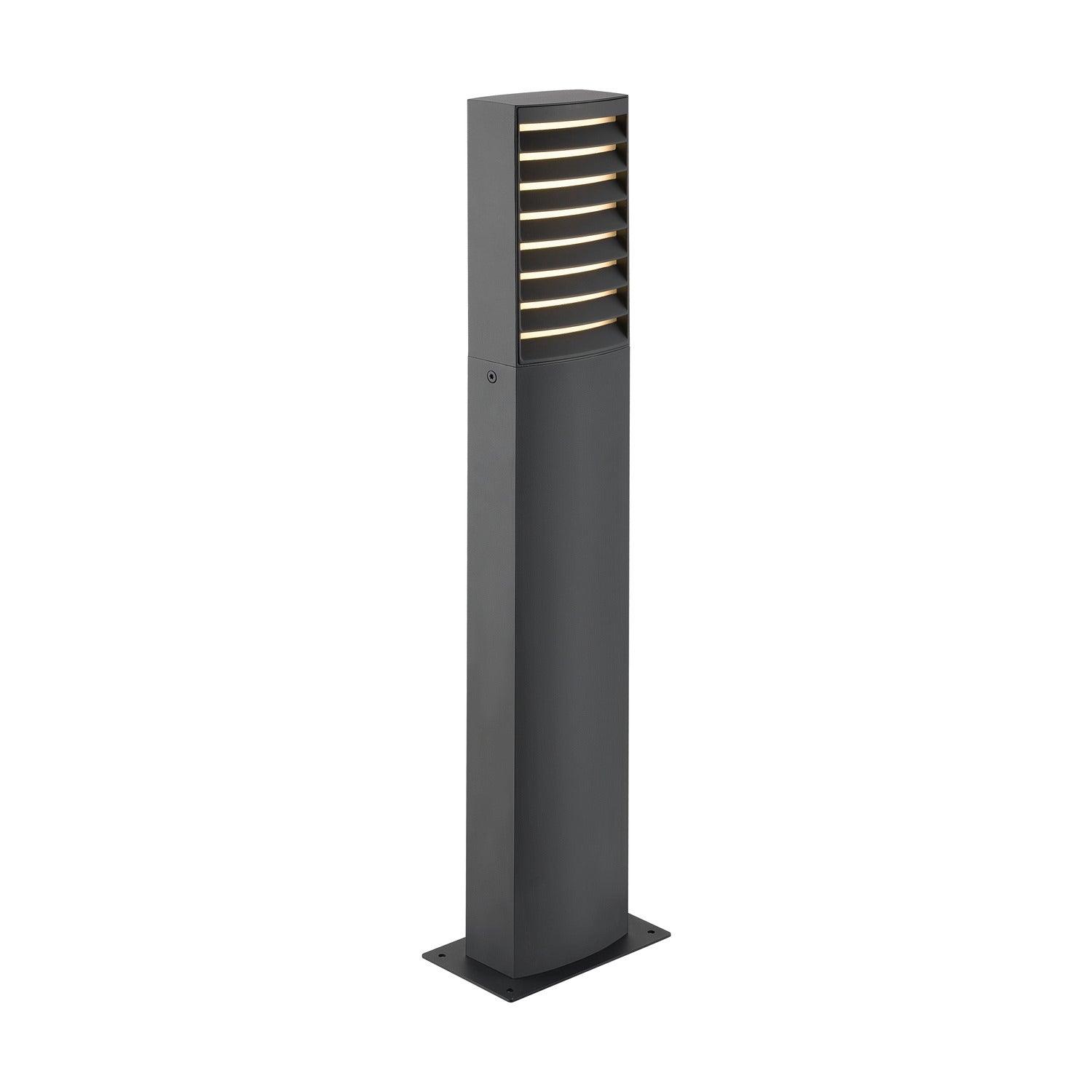 RASTERLYS POLE 70, Candeeiro de pé, 2700/3000 K, IP65, retangular, antracite