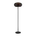 ADEGAN, candeeiro de pé exterior, solar, 2200 K, IP65, preto