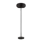 ADEGAN, candeeiro de pé exterior, solar, 2200 K, IP65, preto