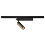 GRIP! S, 1~ spot, cilíndrico, 3000 K, 11 W, PHASE, 29°, bronze / preto
