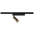 GRIP! S, 1~ spot, cilíndrico, 2000-3000 K, 11 W, Dim-to-Warm, PHASE, 29°, bronze / preto