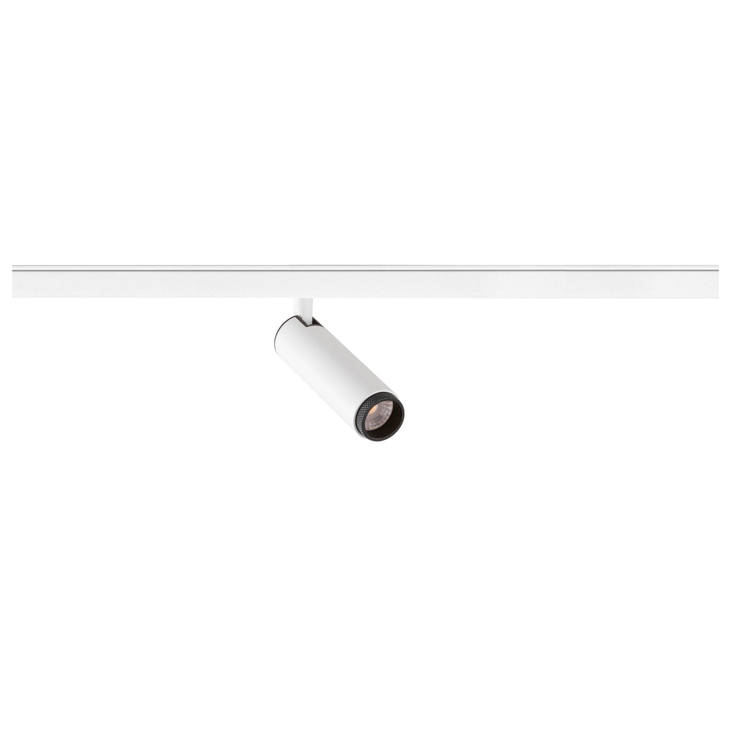 GRIP! S, 48V Spot, cilíndrico, 2700 K, 9.8 W, DALI, 29°, branco / preto