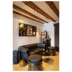 GRIP! S, 48V Spot, cilíndrico, 3000 K, 9.8 W, DALI, 29°, dourado / preto