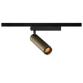 GRIP! M, 1~ Spot, cilíndrico, 2700 K, 20 W, PHASE, 42°, bronze / preto