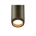 GRIP! M, 1~ Spot, cilíndrico, 2700 K, 20 W, PHASE, 42°, bronze / preto