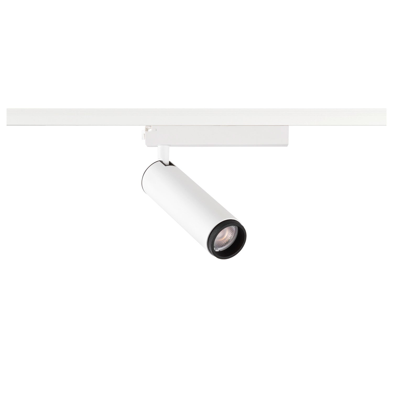 GRIP! M, 1~ Spot, cilíndrico, 3000 K, 20 W, PHASE, 42°, branco / preto