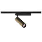 GRIP! M, 1~ Spot, cilíndrico, 3000 K, 20 W, PHASE, 42°, bronze / preto