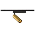 GRIP! M, 1~ Spot, cilíndrico, 2000-3000 K, 15 W, Dim-to-Warm, PHASE, 42°, dourado / preto