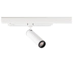 GRIP! M, 3~ Spot, cilíndrico, 3000 K, 20 W, DALI, Touch, 42°, branco / preto
