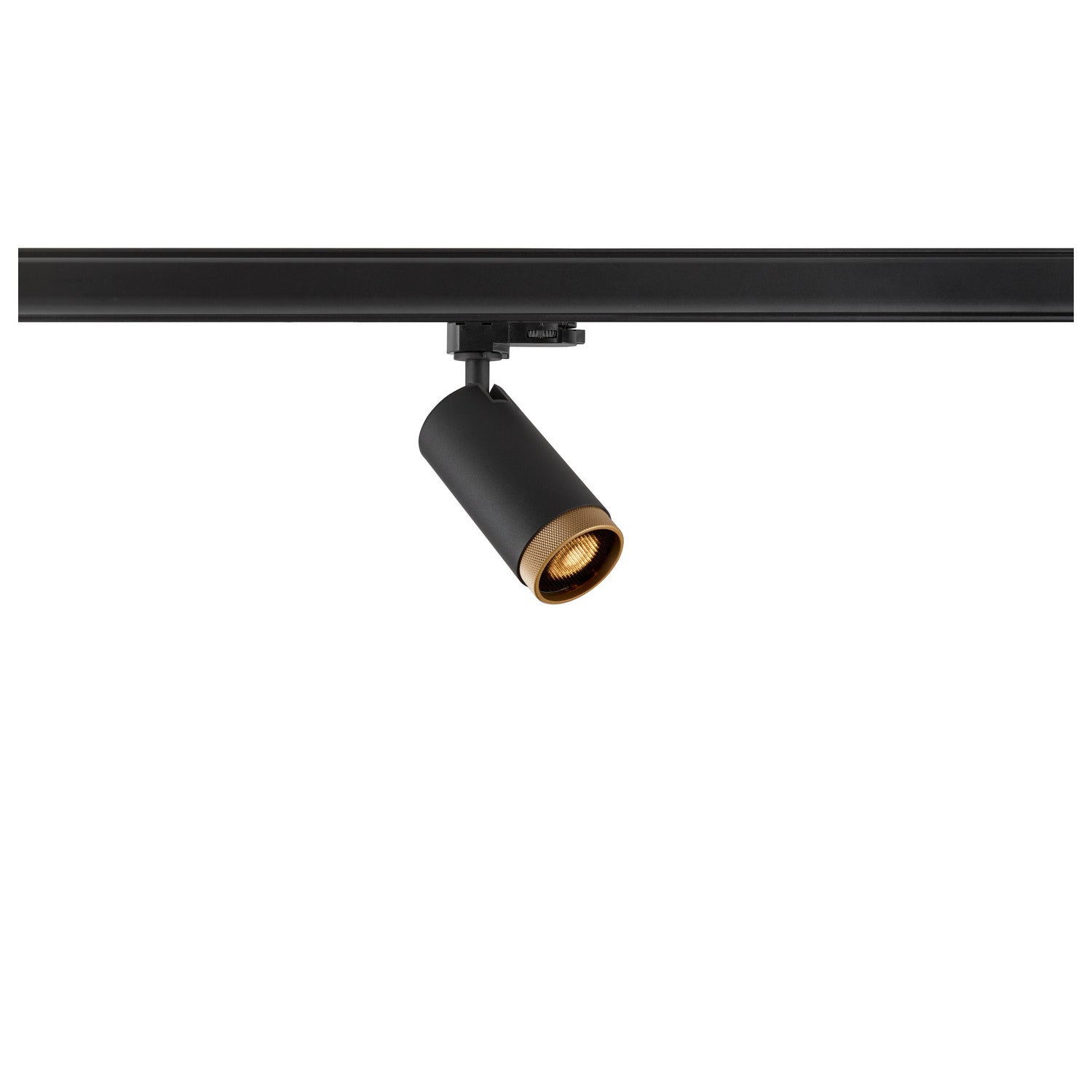 GRIP! L, 3~ Spot, cilíndrico, GU10, 1x máx. 6 W, preto / dourado