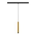 GRIP! S, luminária pendente 48V, comprimento do pendente 200 cm, 2700 K, 29°, DALI, dourado / preto