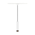 GRIP! L, 1~ luminária pendente, GU10, comprimento pendente 200 cm, 1x máx. 6 W, branco / preto