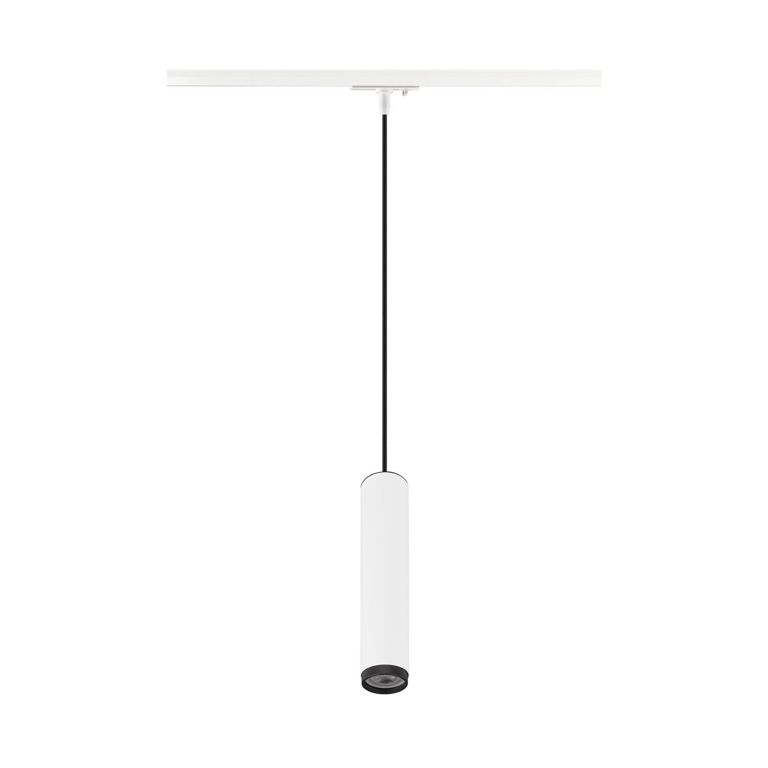GRIP! L, 1~ luminária pendente, GU10, comprimento pendente 200 cm, 1x máx. 6 W, branco / preto