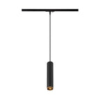 GRIP! L, 1~ luminária pendente, GU10, comprimento pendente 200 cm, 1x máx. 6 W, preto / dourado