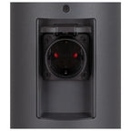 M-POL 60 Poste, poste de iluminação, duas tomadas, antracite, 53,4 cm