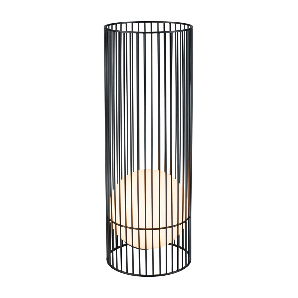 GRID SUN, luminária de instalação livre, 2700 K, IP65, preto / cor de leite