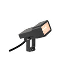 SYNA WIDE, luminária de estaca, 2200 K, 115°, IP65, angular, preto