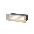 BRICK - MALHA DE TIJOLO, luminária embutida na parede, retangular, 3000 K, 5 W, IP55, preto