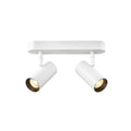 NOBLO®, luminária de parede e de teto, de montagem saliente, dupla, redonda, 2000-3000 K, 15 W, regulação da intensidade da luz, PHASE, 36°, branco