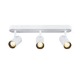 NOBLO®, luminária de parede e de teto de montagem saliente, tripla, redonda, 2000-3000 K, 22 W, regulação da intensidade luminosa, PHASE, 36°, branco