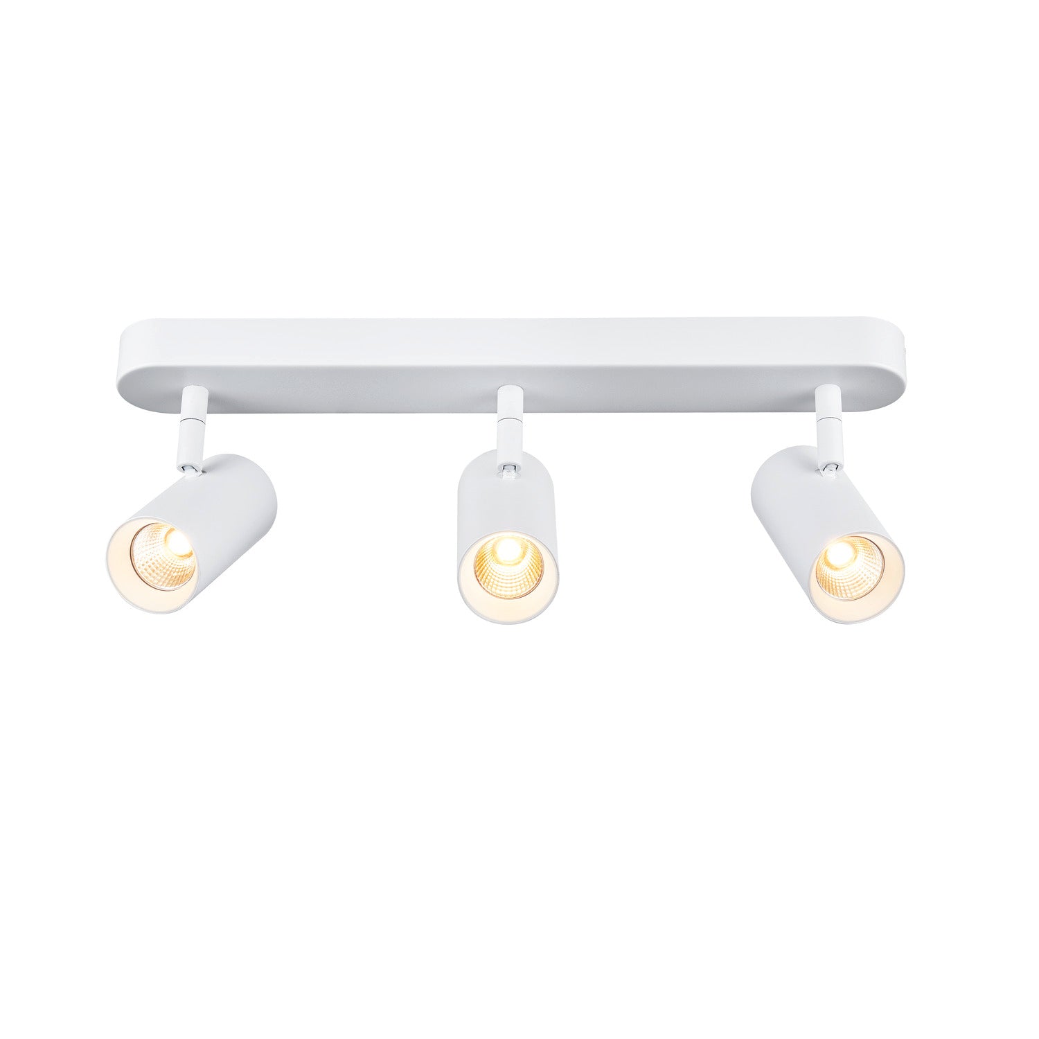 NOBLO®, luminária de parede e de teto, de montagem saliente, tripla, redonda, 2700 K, 19 W, PHASE, 32°, branco
