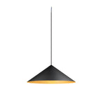MAGICO 55, Candeeiro suspenso, E27, Comprimento do pendente 180 cm, 1x máx. 10 W, preto mate / dourado