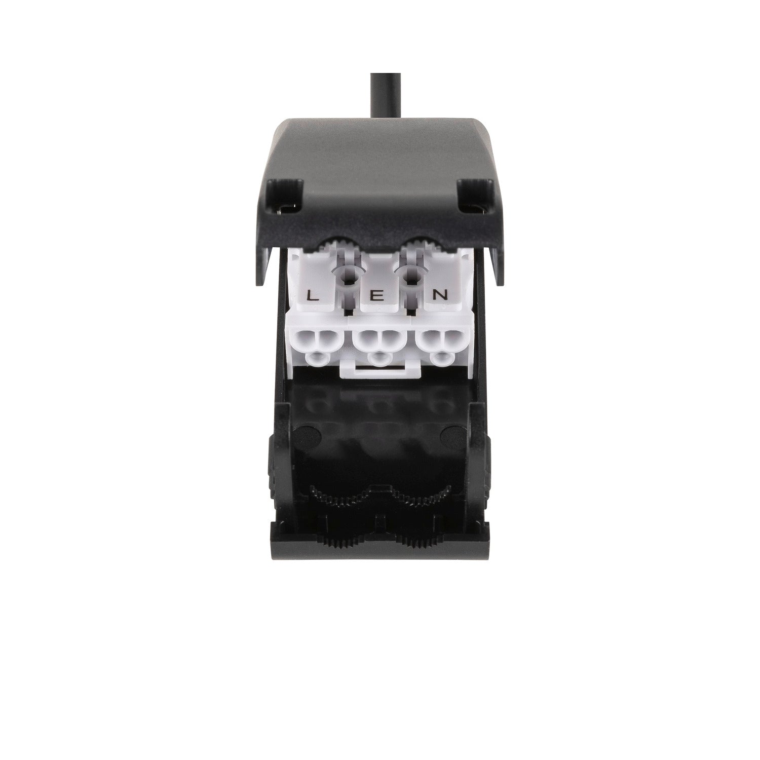 NEW TRIA® 155, candeeiro de teto embutido, quadrado, 2700 K, lâmpada dupla, PHASE, 38°, branco