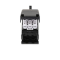 NEW TRIA® 155, candeeiro de teto embutido, quadrado, 2700 K, duas lâmpadas, PHASE, 38°, preto