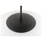 SUN 40 PD, E27, candeeiro suspenso, comprimento da pendente 400 cm, redondo, preto