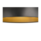 FORCHINI M 40, candeeiro suspenso, E27, comprimento do pendente 150 cm, 1x máx. 40 W, preto mate / dourado mate