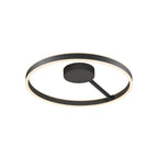 ONE, aplique na parede e no teto, redondo, 2700/3000 K, 23 W, PHASE, 130°, preto