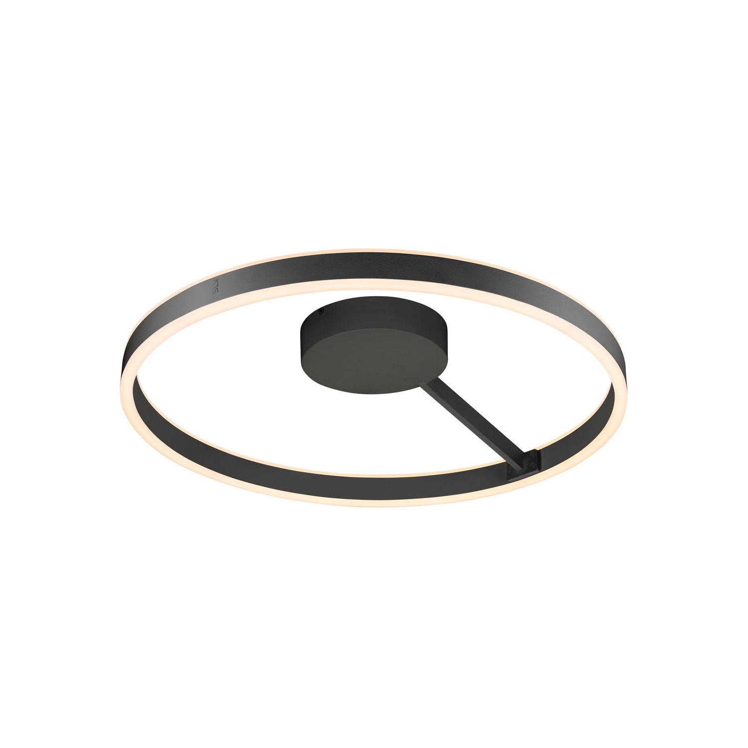 ONE, aplique na parede e no teto, redondo, 2700/3000 K, 23 W, PHASE, 130°, preto