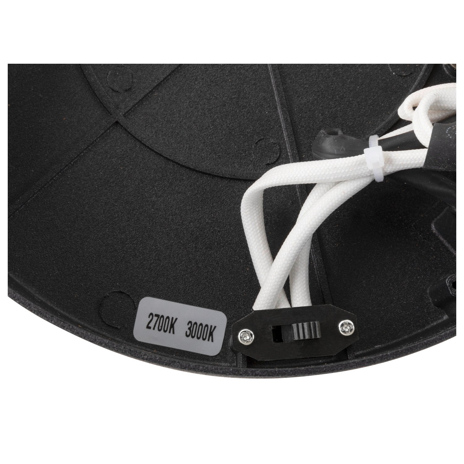 ONE, aplique na parede e no teto, redondo, 2700/3000 K, 23 W, PHASE, 130°, preto