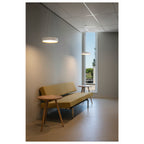 DECONA 30, aplique de teto, redondo, 2700/3000 K, 18 W, PHASE, branco / dourado